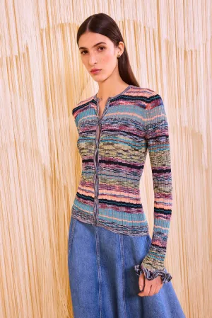 Mountain Cool Lex Knit Cardigan - Azurite
