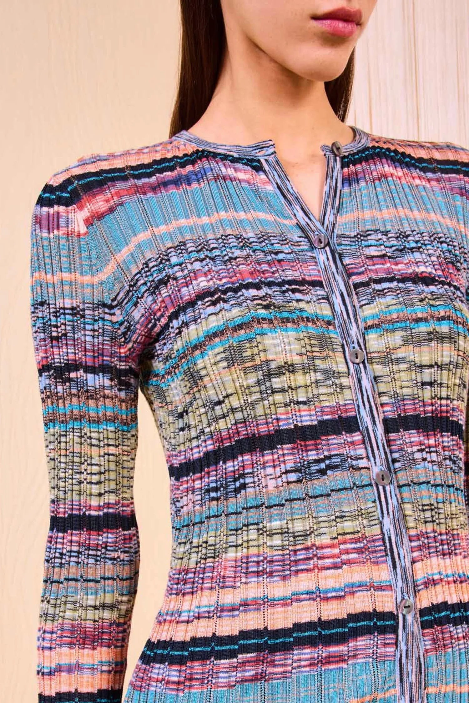 Sophisticated Style Lex Knit Cardigan - Azurite