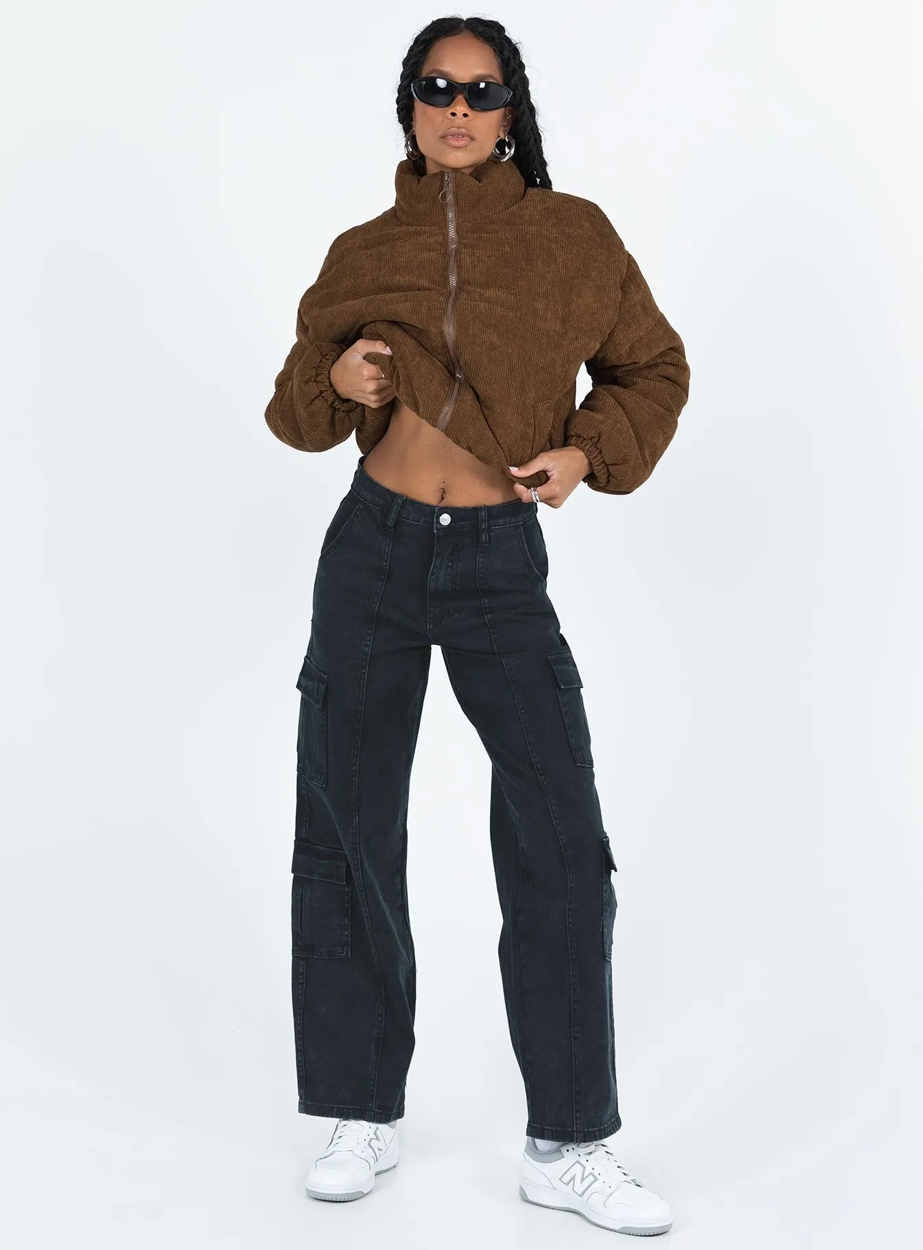 Nosita Cargo Jeans Black Work Ready Earthy