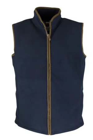 MF102 - Men's Fleece Gilet - NAVY Base Comfort