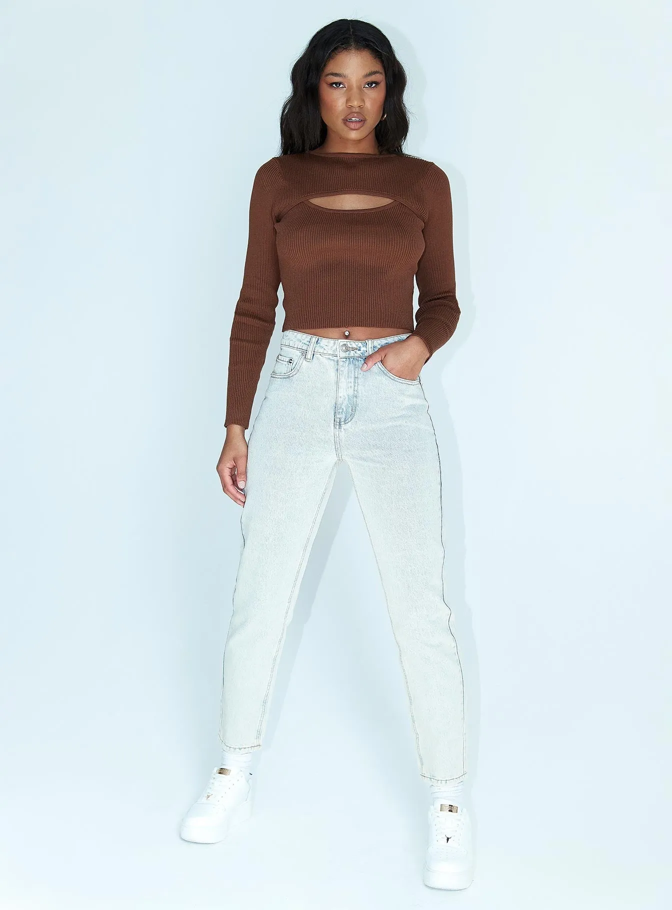 Zaiden Straight Leg Jeans Light Blue Wash Denim Durable Triple Stitched Seams