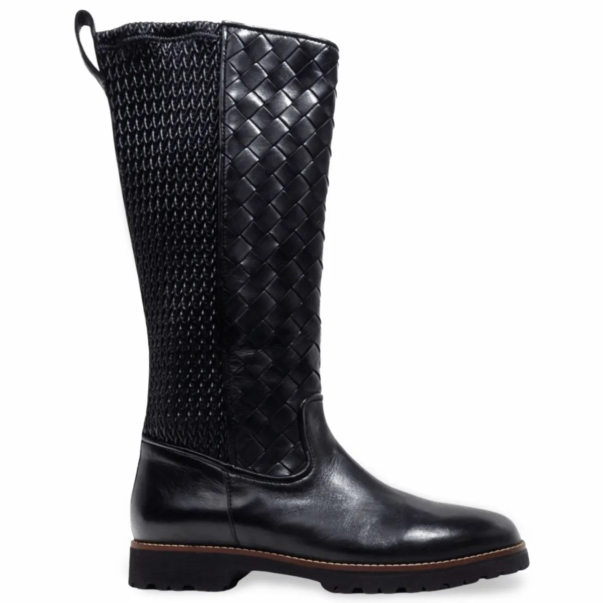 Perfect Fit Robert Zur Women's Blair Black Woven Leather