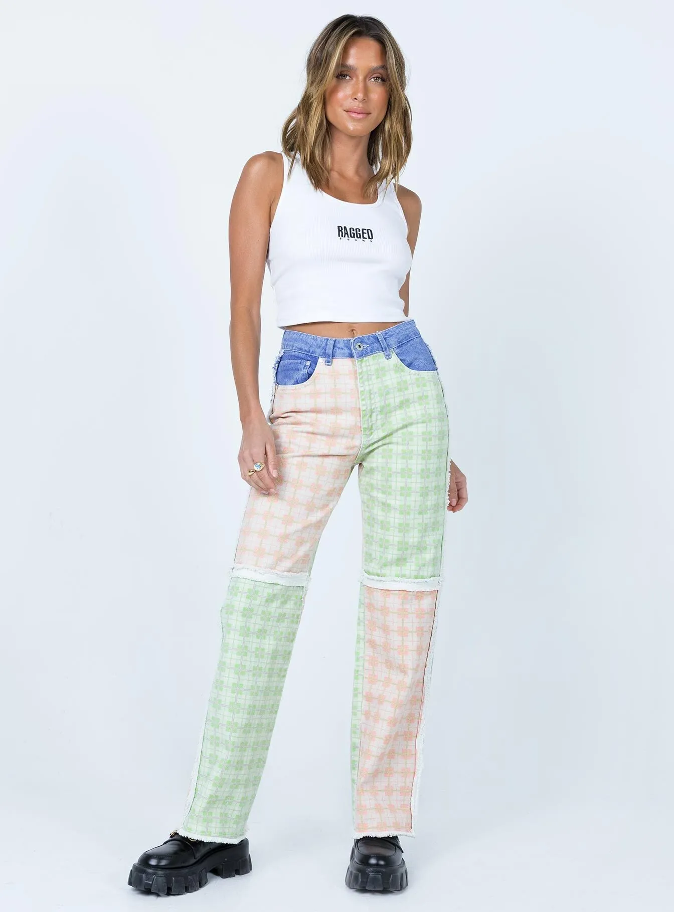 Daily Essential The Ragged Priest Pitch Jeans Multi