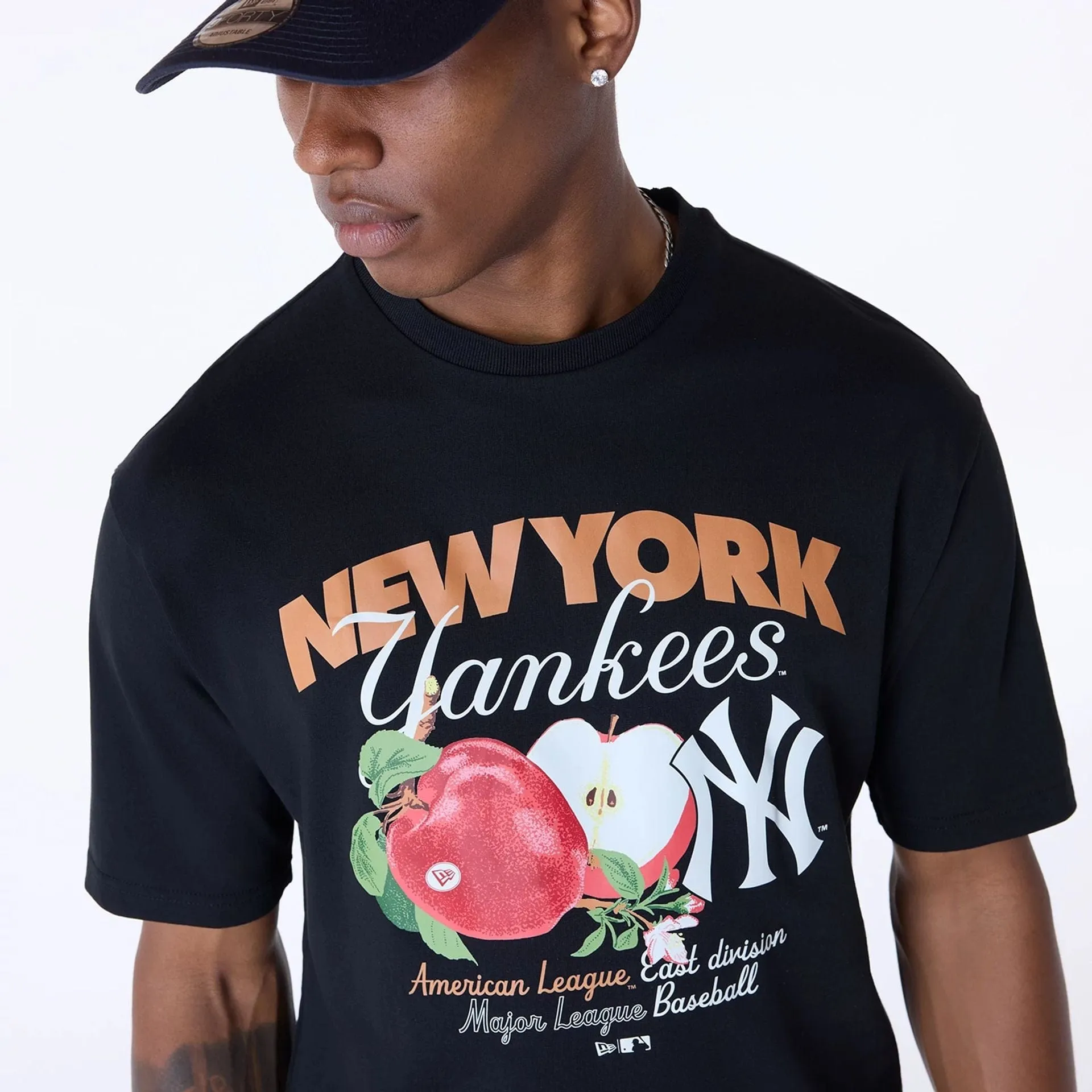New York Yankees MLB Fruit Black T-Shirt discount offer