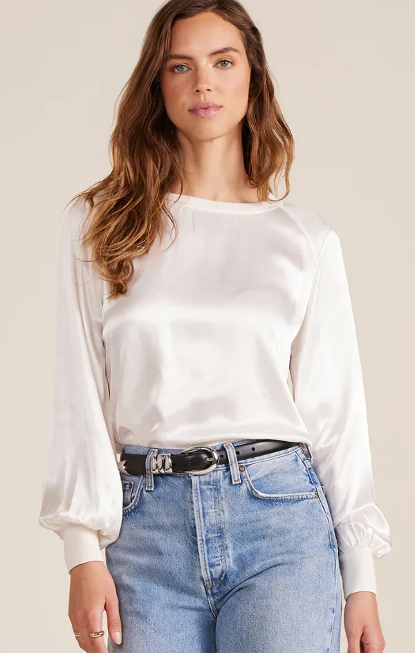 Versatile Scarf Eco Wear Long Sleeve Raglan Detail Crewneck