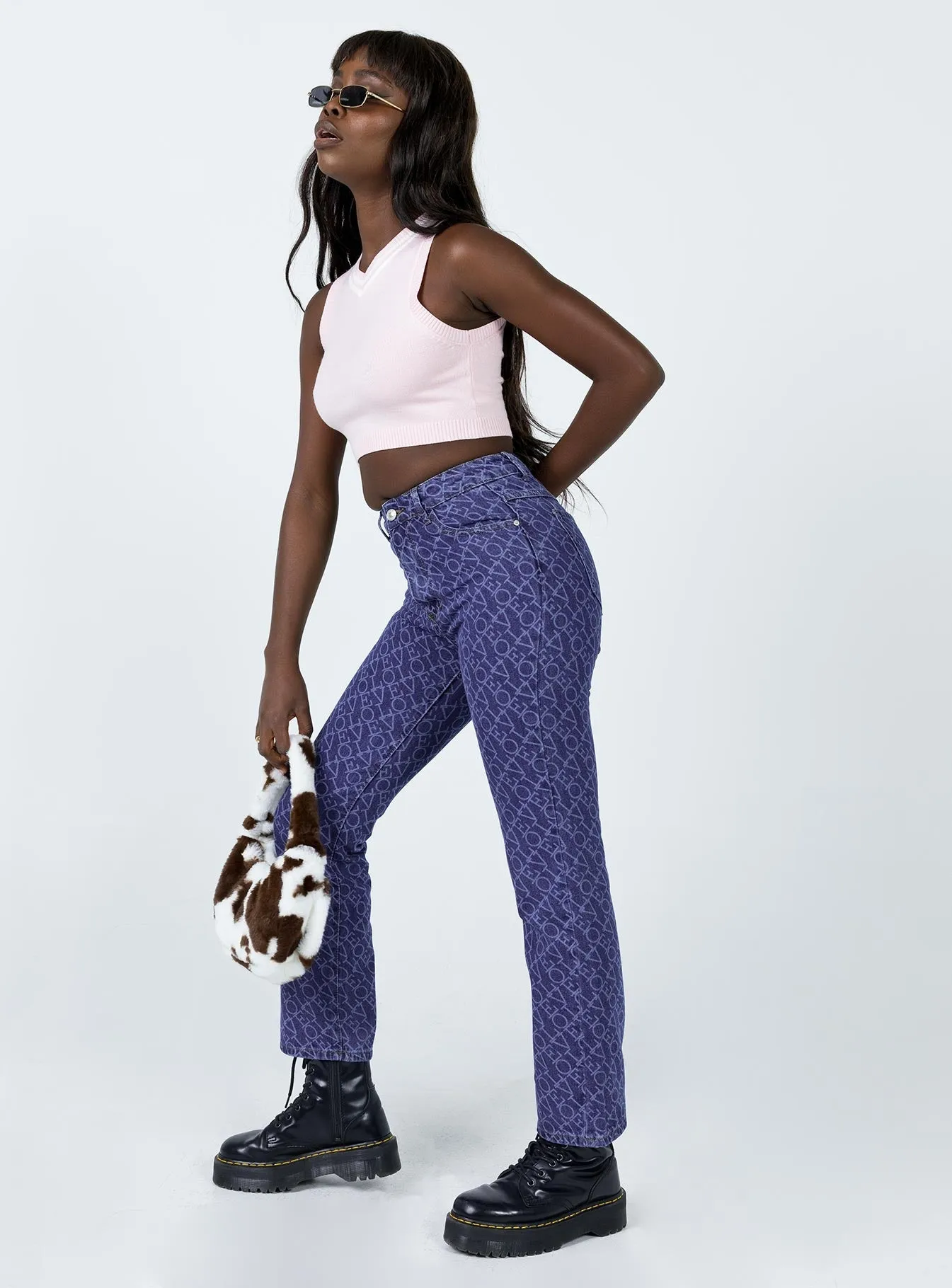 Relaxed Cut Stretch Denim Technology Love Lounge Denim Jeans