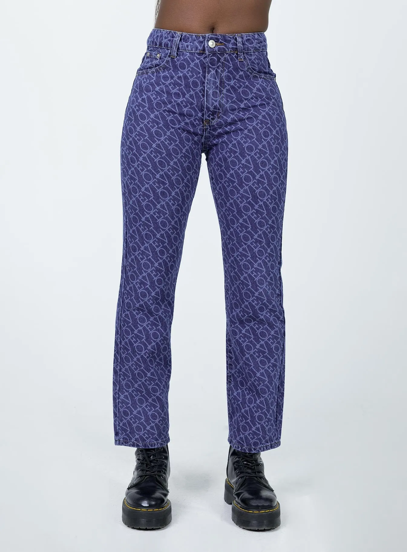 Adaptive Stretch Fabric Love Lounge Denim Jeans