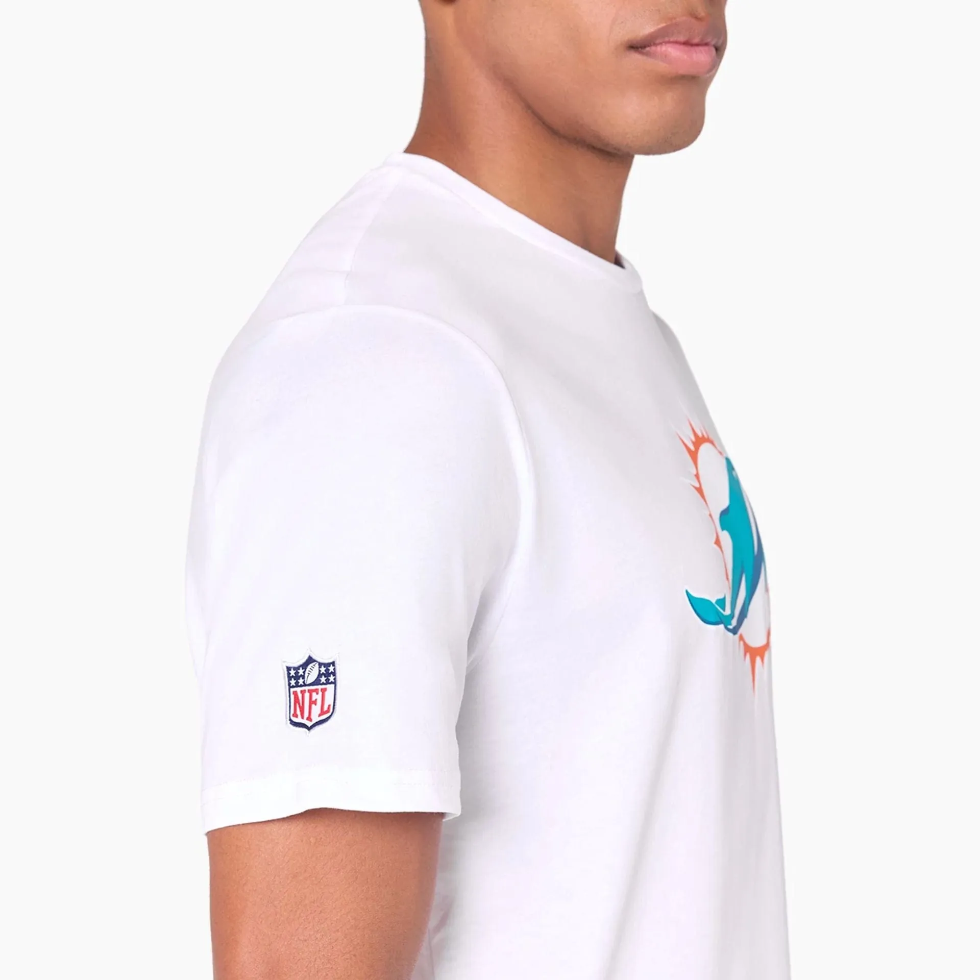 Practical Comfort Miami Dolphins NFL White T-Shirt