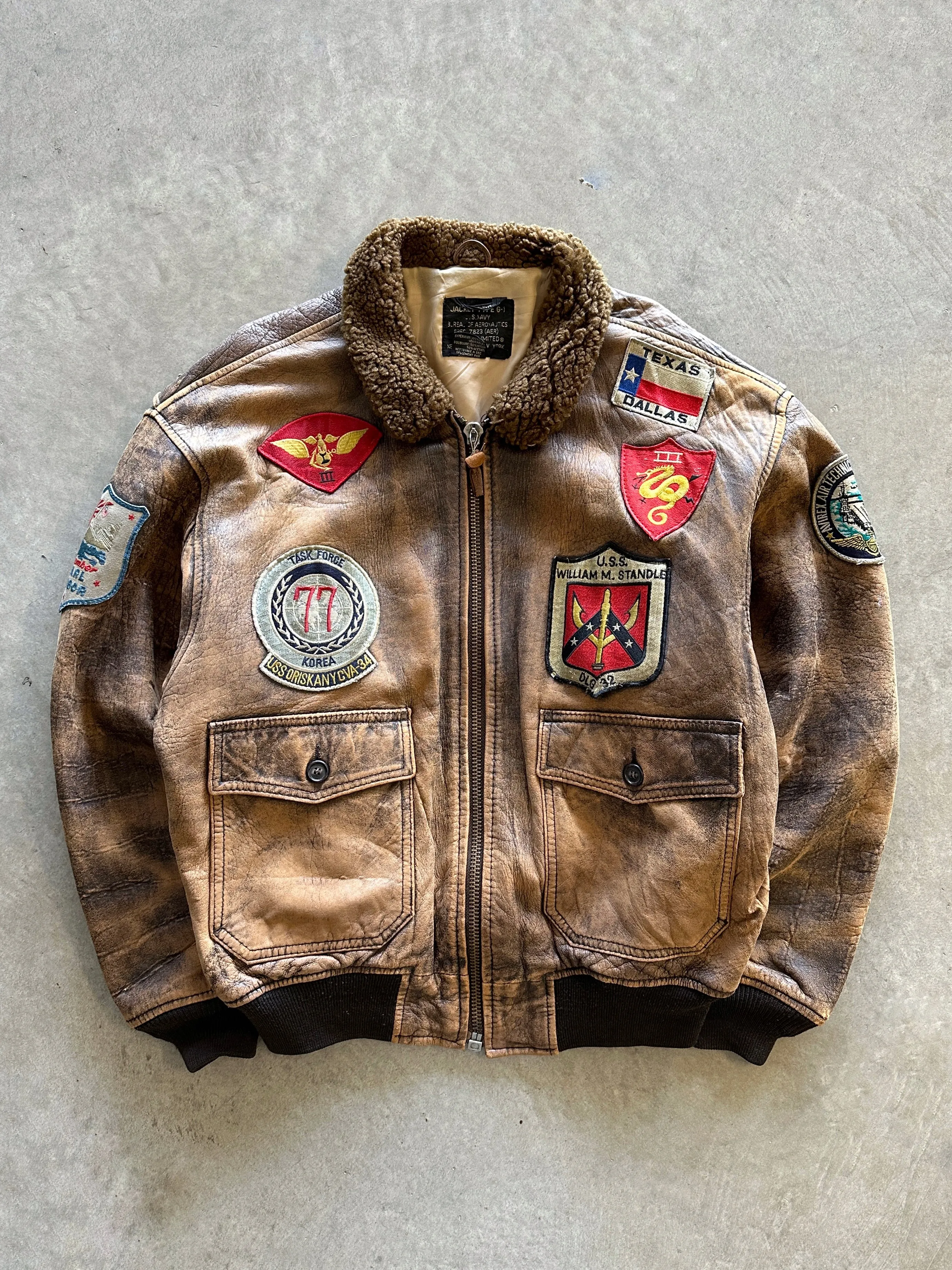 1990s Avirex G1 Jacket (M) ReflectiveDetails