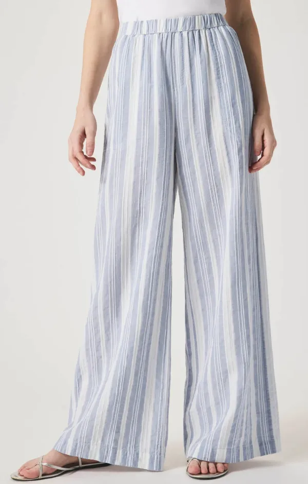 Raegan Stripe Pant Quick Wear Fit Quality Fabric