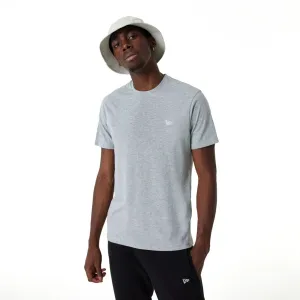 New Era Essential Grey T-Shirt Comfy Fit Fade Resistant Dye