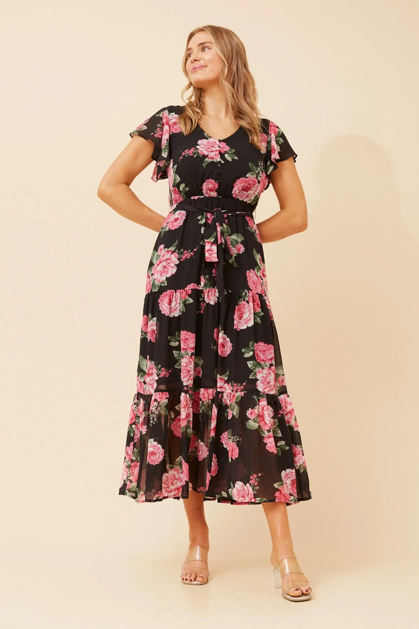 YASMIN FLORAL MAXI DRESS Tailored Wear