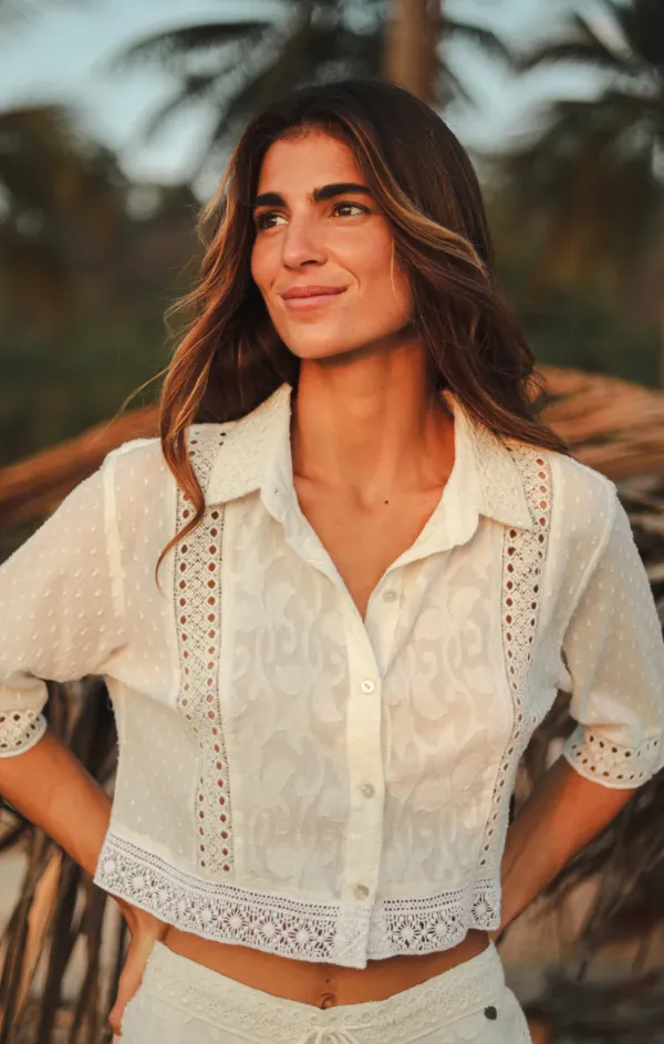 ReflectiveTrimDetails Flash Core Mahon Top