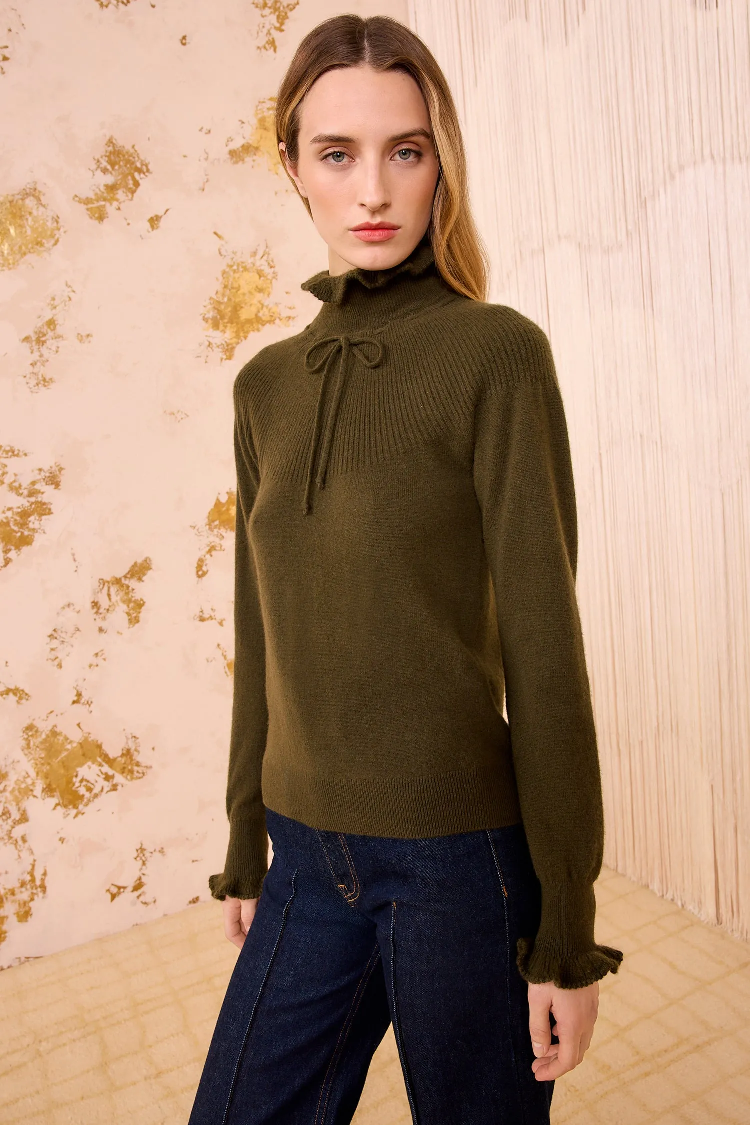 Maisie Cashmere Turtleneck - Hunter Tailored Fit