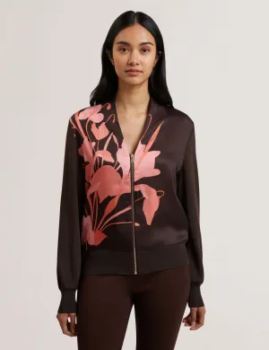 LowProfile Fasteners Weatherproof Outerwear MATIINA | DK-BROWN