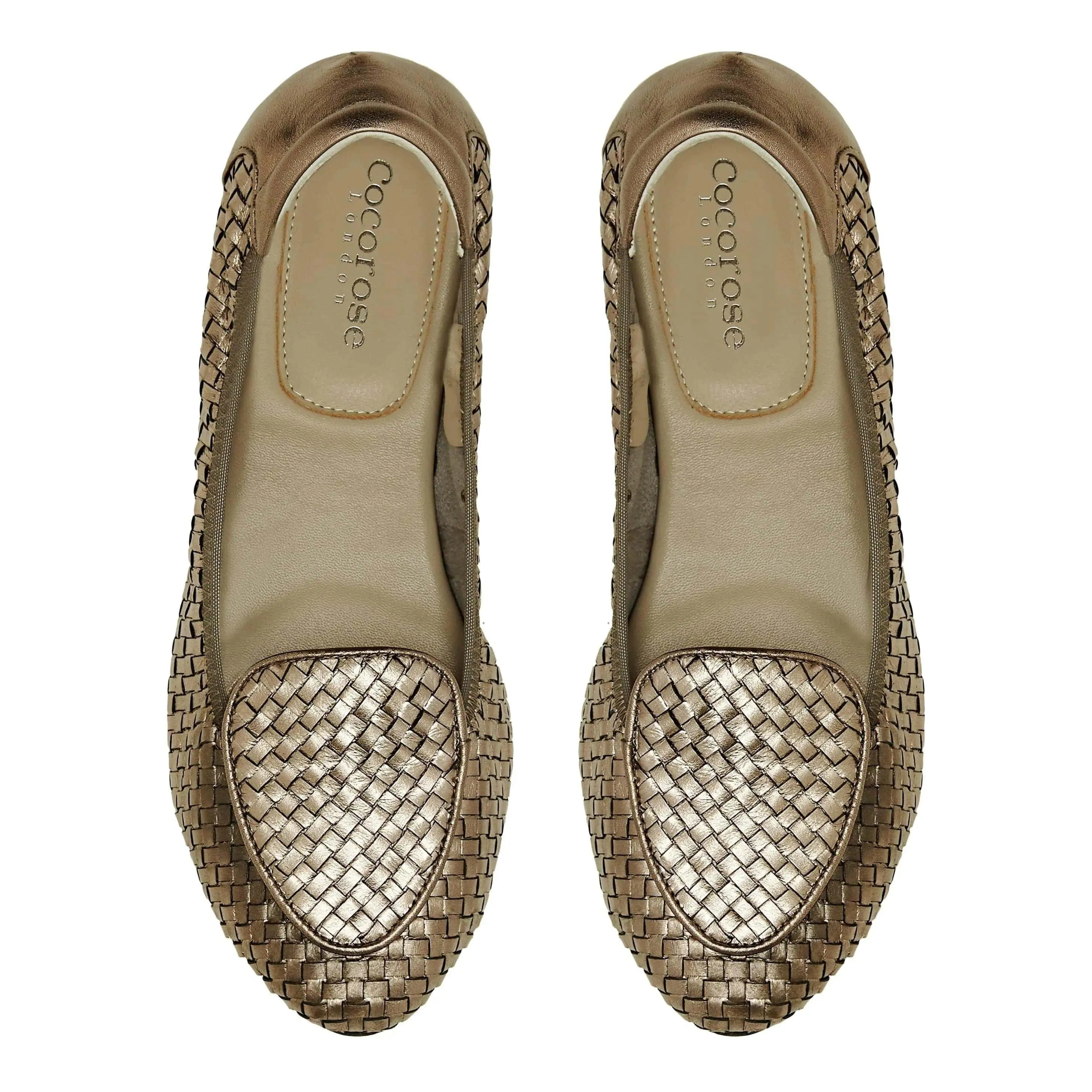 Clapham - Pewter Woven Leather Loafers Adaptive Lacing System
