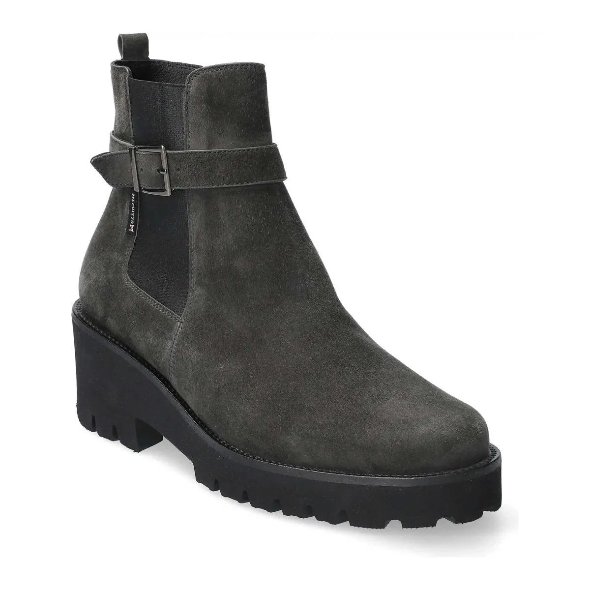 Mephisto Women's Fauve Cabon Grey Suede Premium Fit