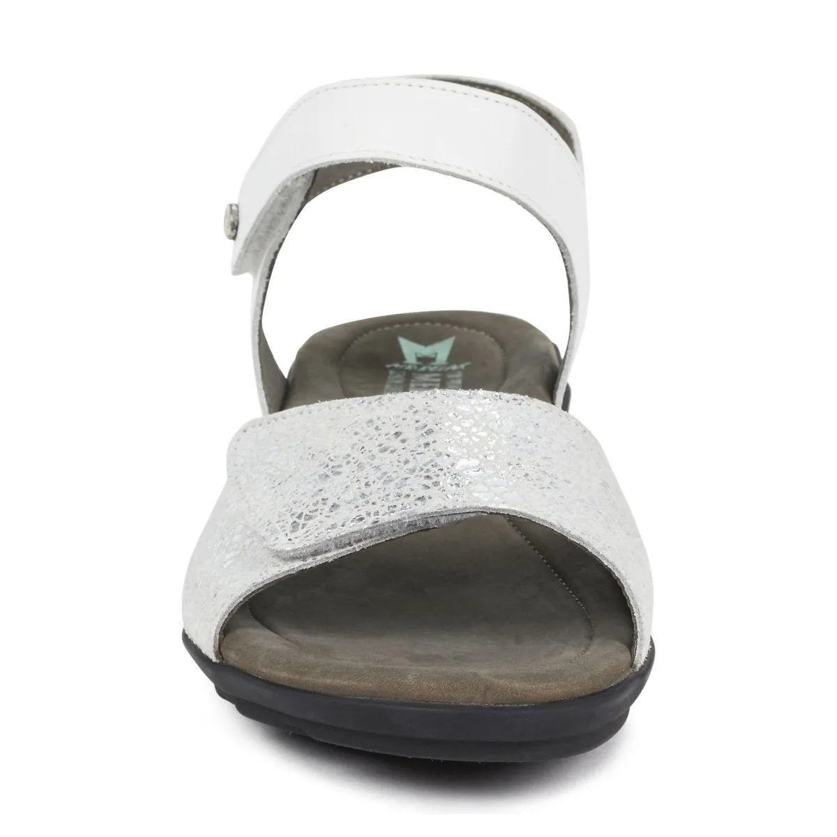 Modern Casual Mephisto Women's Pattie White Silk/Silver