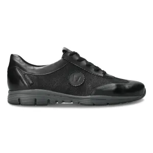 Mephisto Women's Yael Black Silk Zen Style Olive Tone