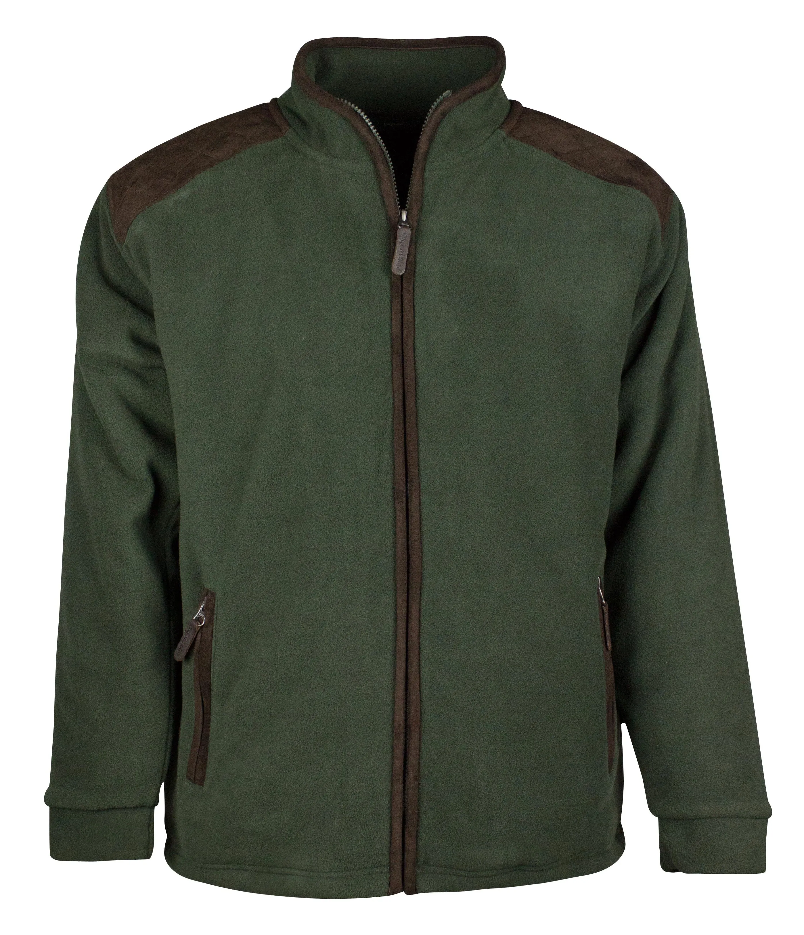 Active Days MF106 - Mens Padded Fleece Jacket - GREEN