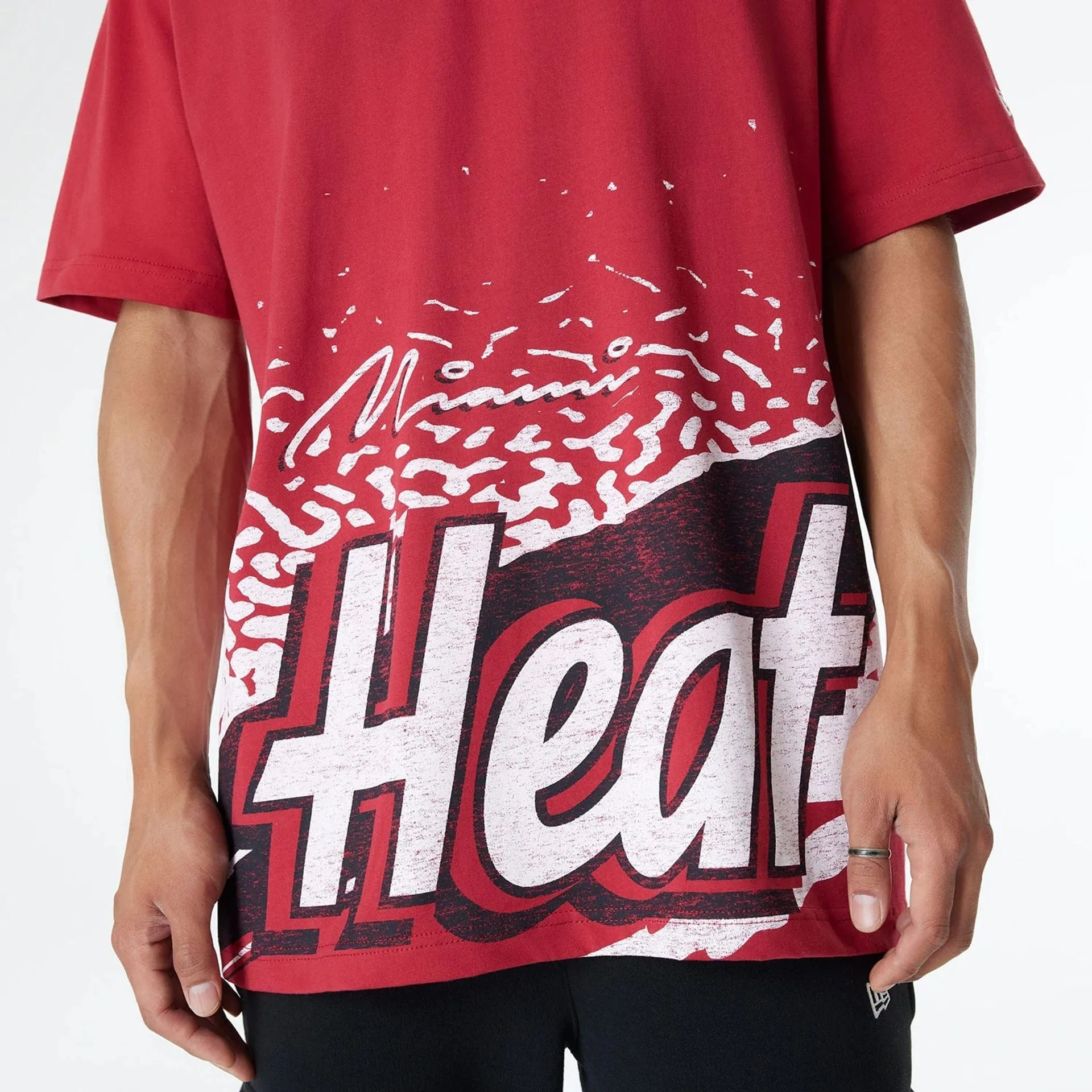 Soft and durable Perfect for Travel Miami Heat Sport Classic Dark Red T-Shirt