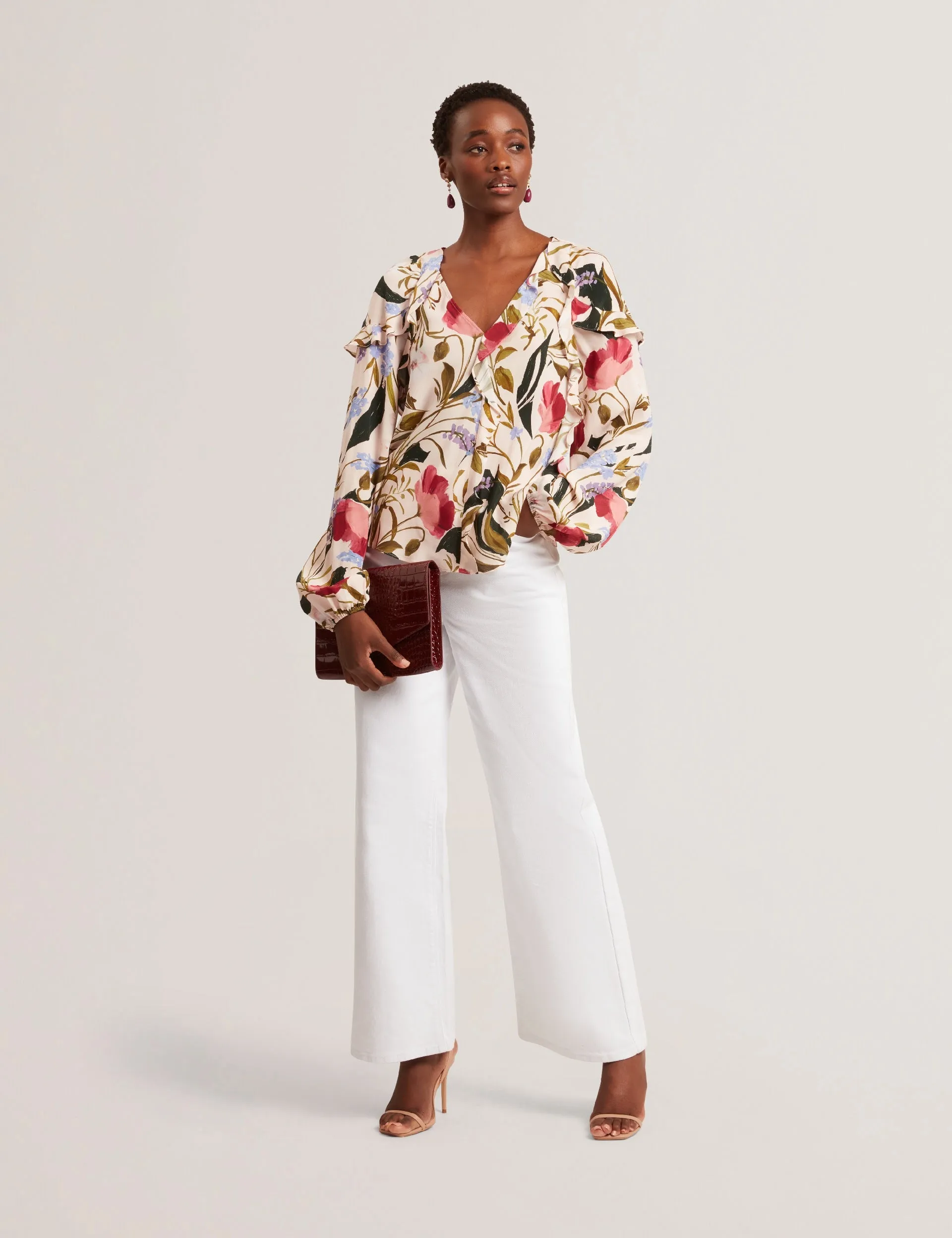 ElasticWaistband Stream Fit MINASA | PL-PINK