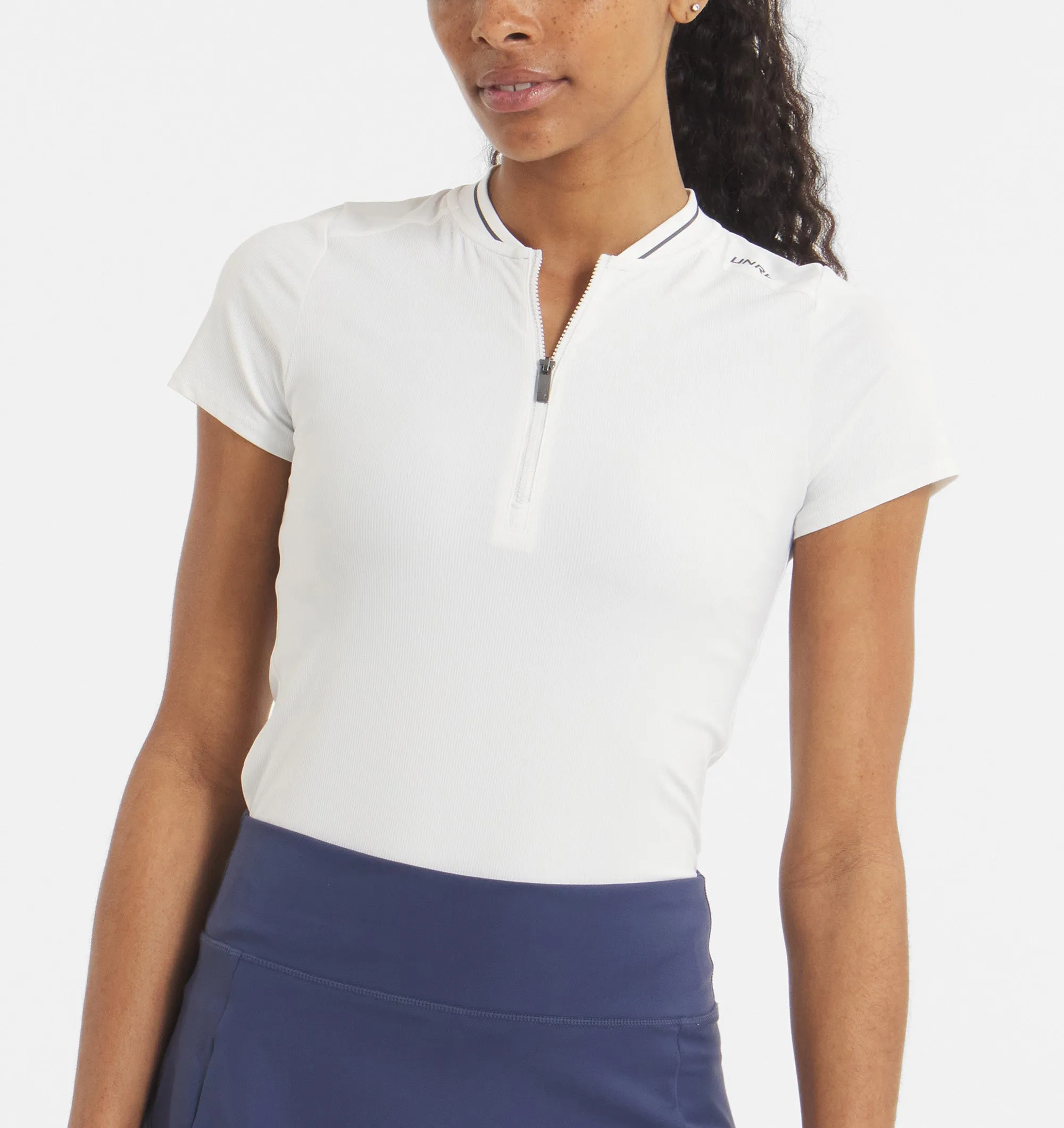 Washable fabric UNRL Amelia Short Sleeve Polo