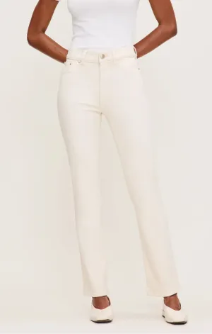 Flex Fit Halle Straight Instasculpt in Ecru