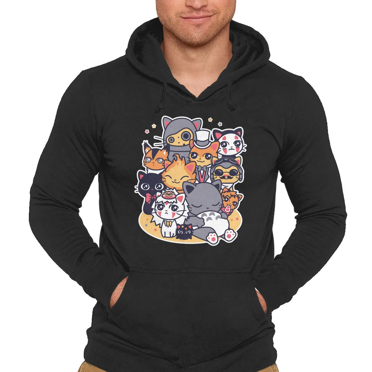 marbled Trendy Colors Miyazaki Cats