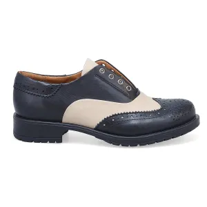 Easy To Clean Thick sole Miz Mooz Women's Peabody Black/Cream Leather