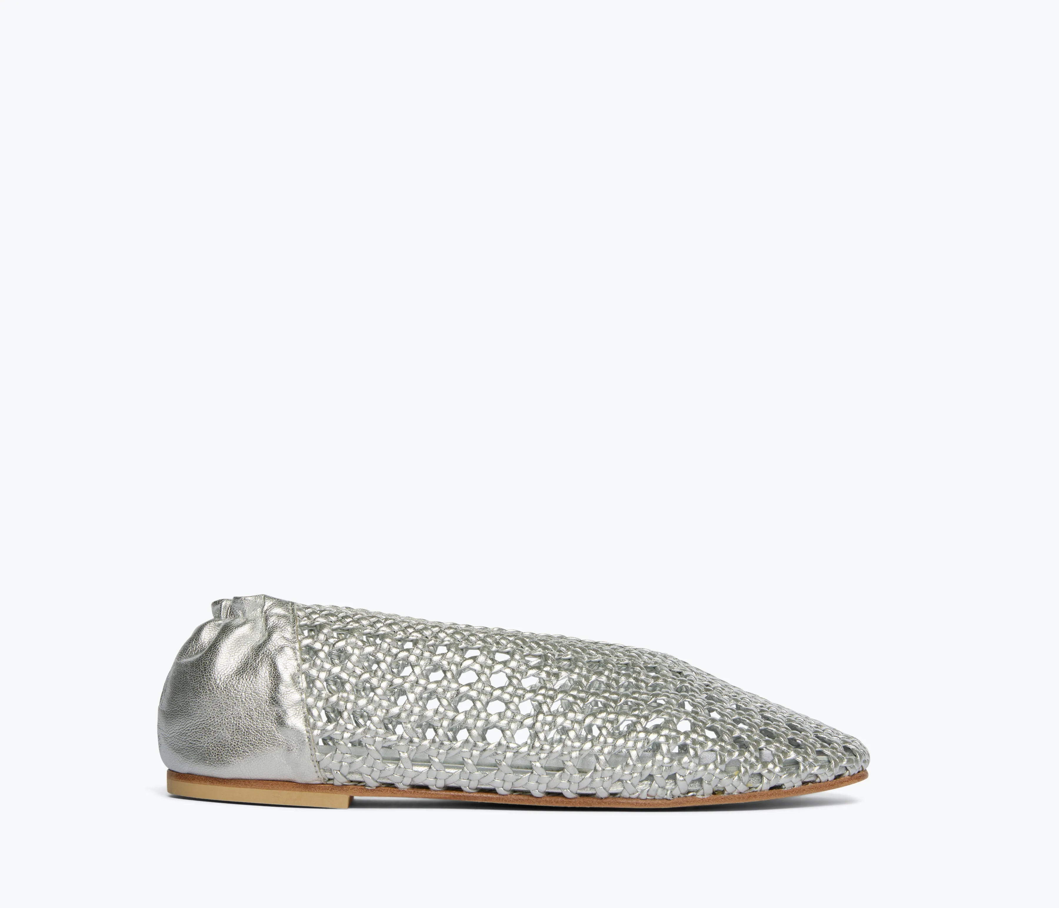 RILEY OPEN WEAVE BALLET FLAT Retro Style