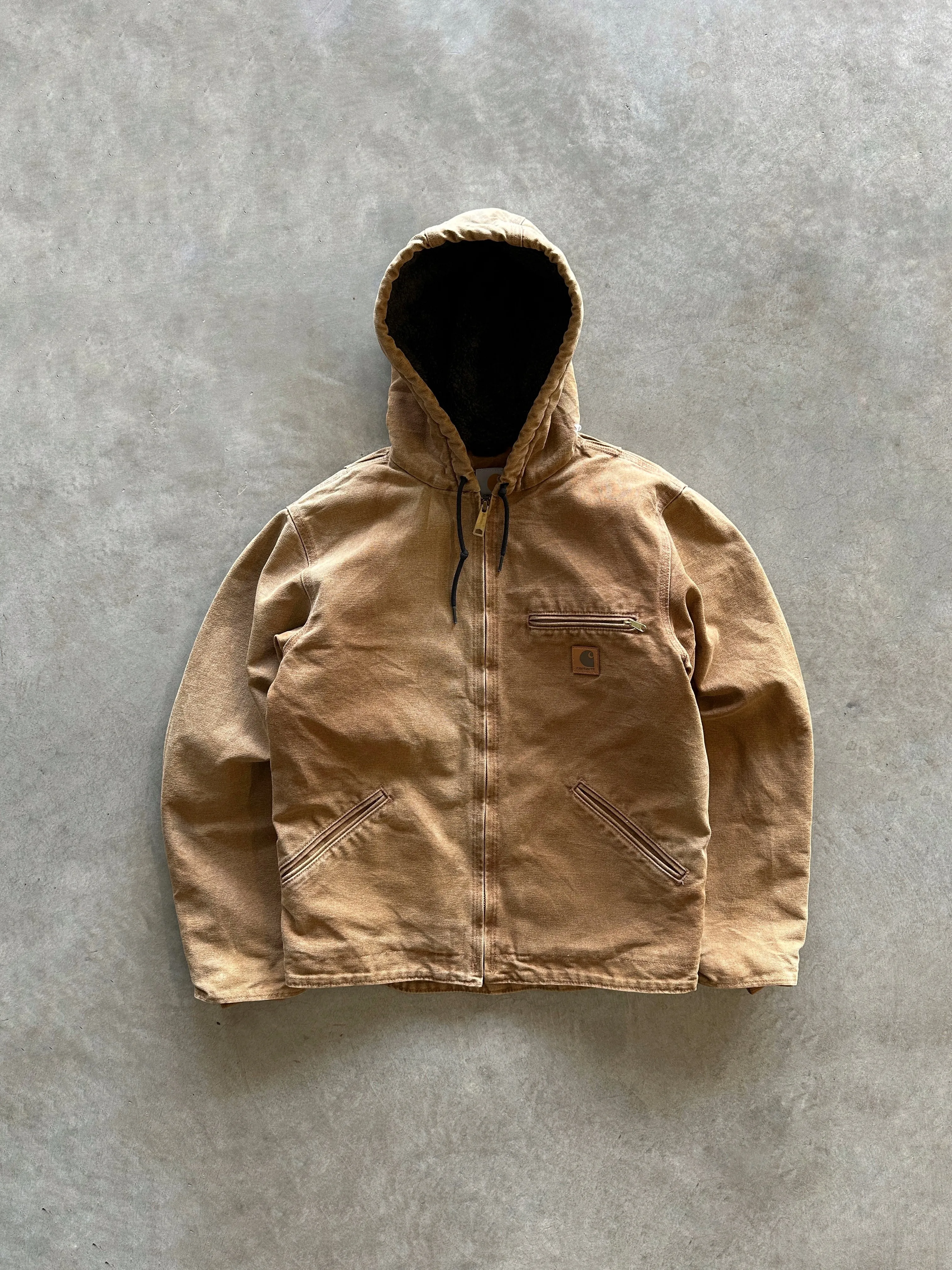 1990s Carhartt arctic jacket (S) Weather Ready Belted Waist