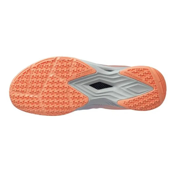 Wide Fit Option Yonex Power Cushion Aerus Z2 Women's Indoor Court Shoe (Coral)