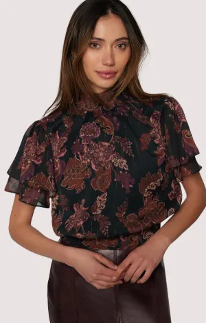 NoRubEdging Casual Design Whispers of Bohemia Top