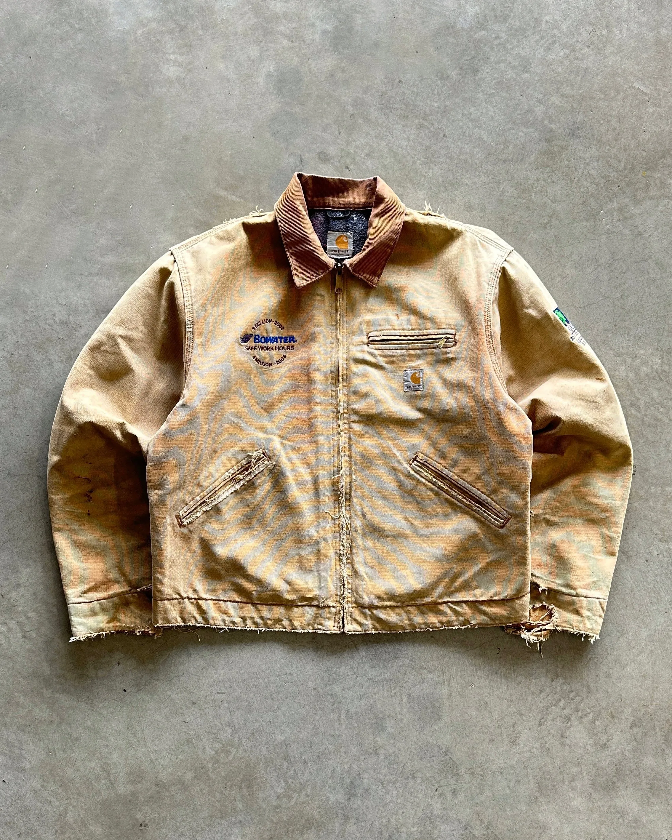 wrinkle free finish 2000s Carhartt Detroit Jacket (L)