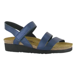 Cushion Ride Race Walk Naot Women's Kayla Polar Sea Leather