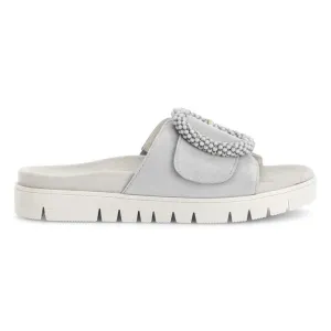 Anti Abrasion Peak Jog Gabor Women's 63.745.18 Light Grey Suede