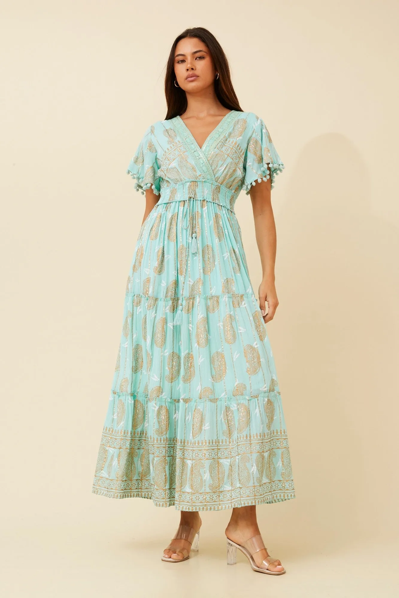 NERITA BOHO MAXI DRESS vacation look