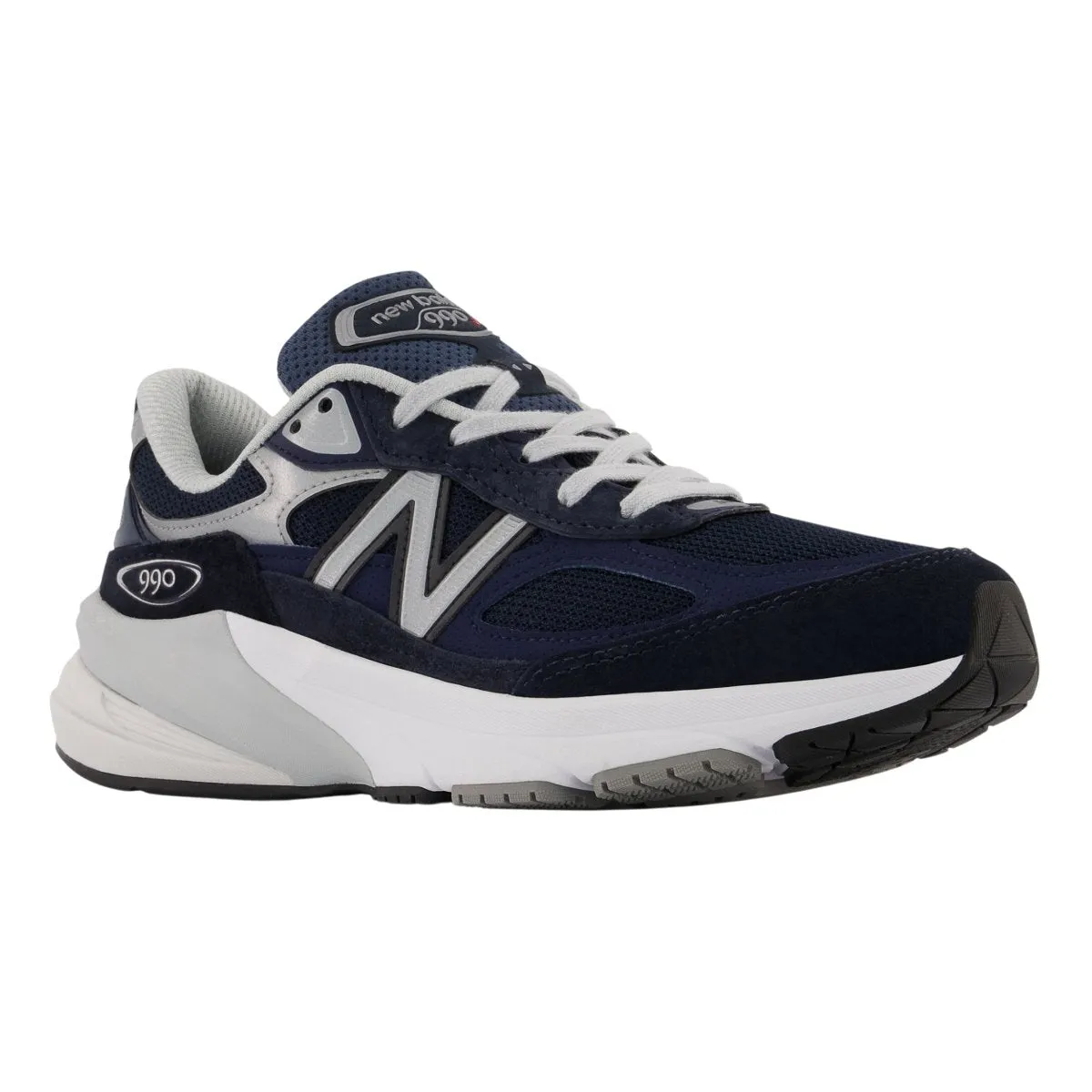 New Balance Women's W990NV6 Navy Bare Feel walking shoes