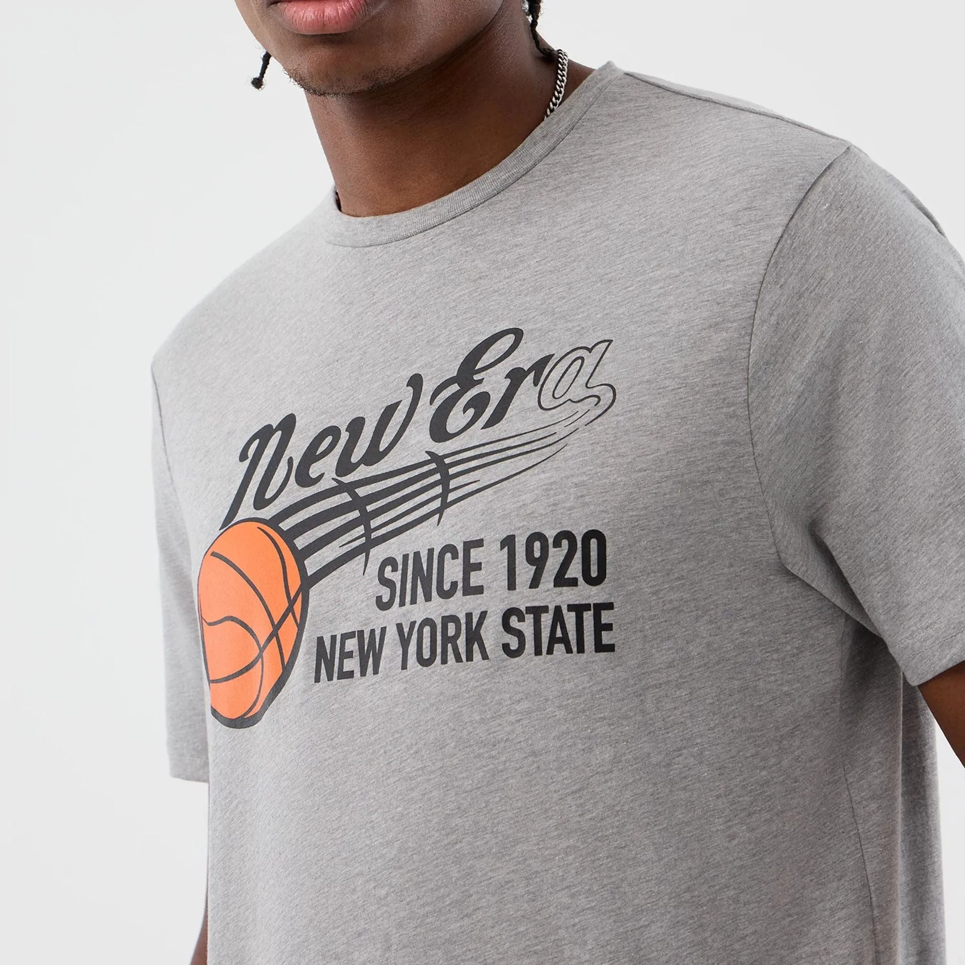 Luxurious New Era Back To School Grey T-Shirt