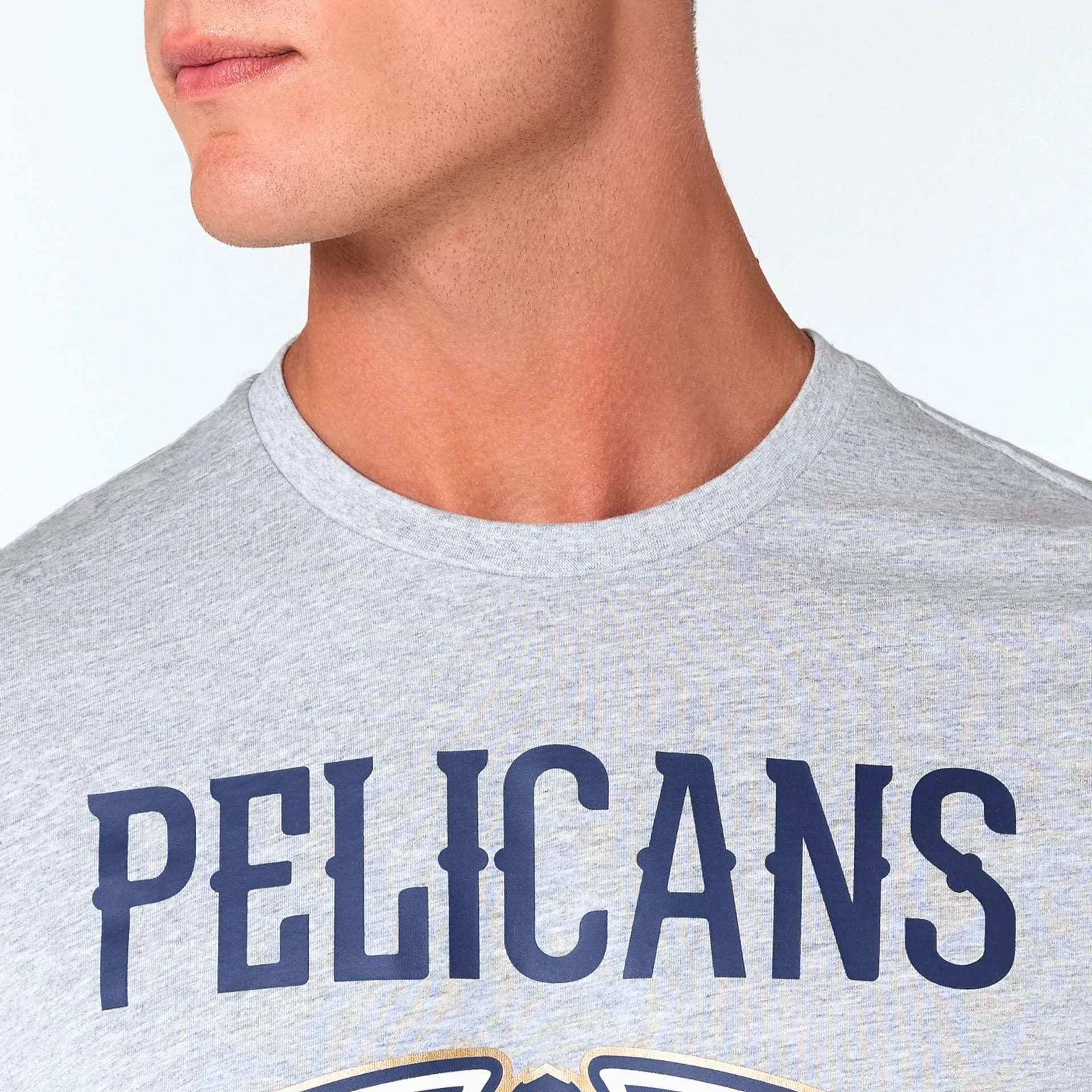 New Orleans Pelicans NBA Grey T-Shirt UltraLightweight