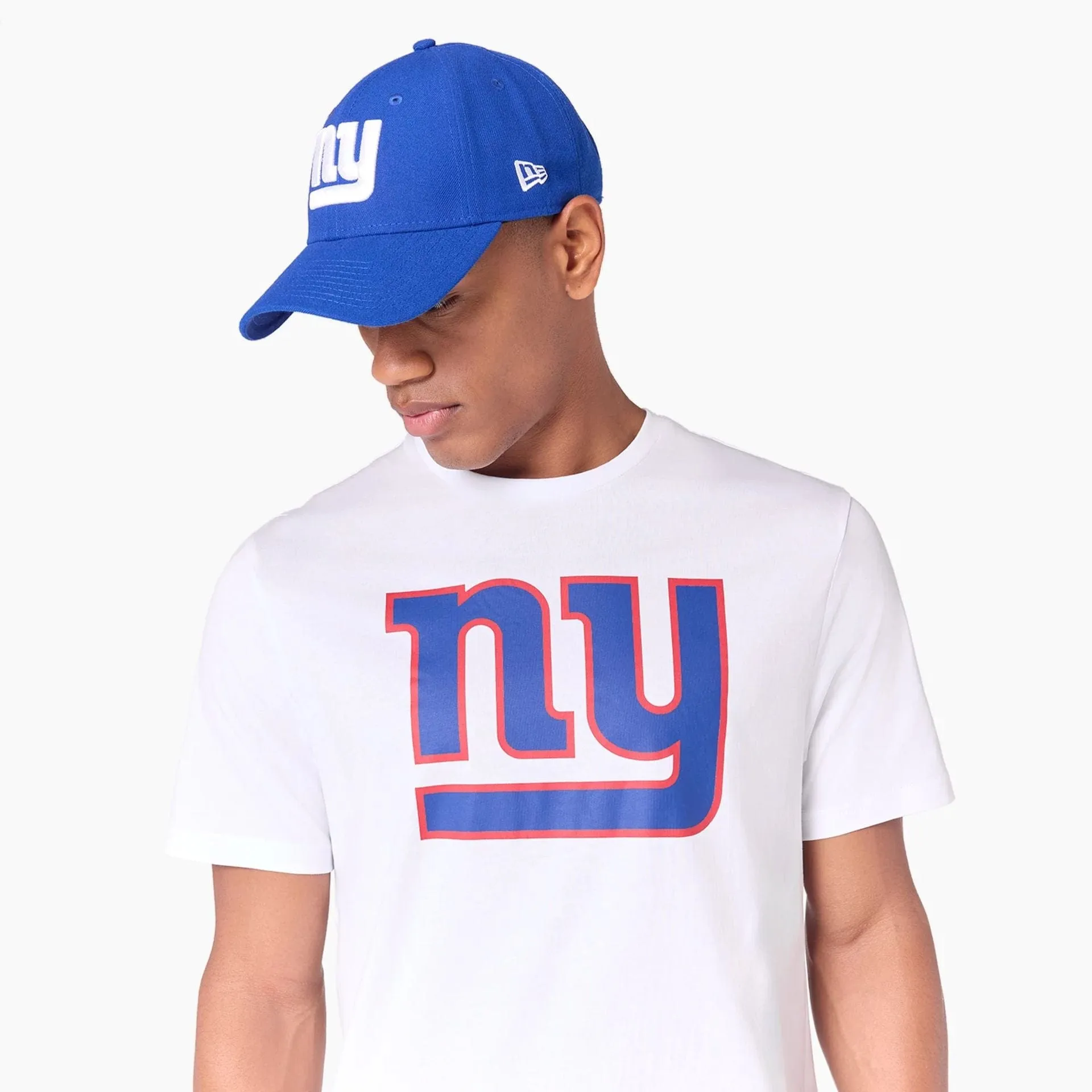 Stylish Day Wear New York Giants NFL White T-Shirt