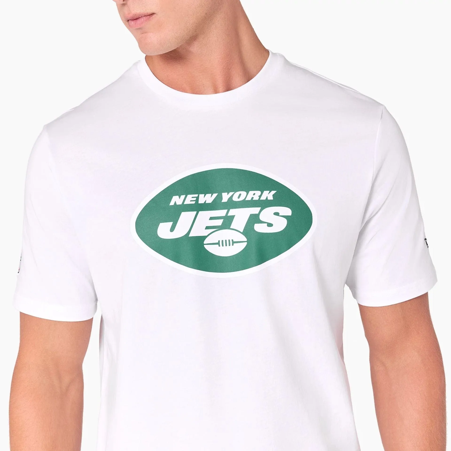 New York Jets NFL White T-Shirt Chic Fit Classic Comfort
