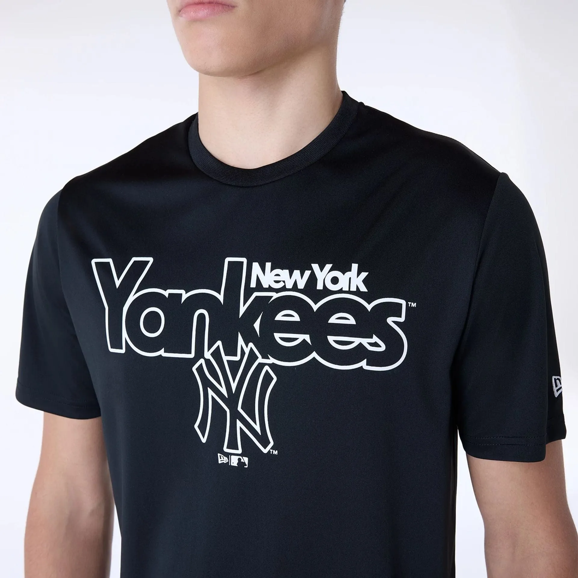 New York Yankees MLB Essentials Black T-Shirt Spring Wear