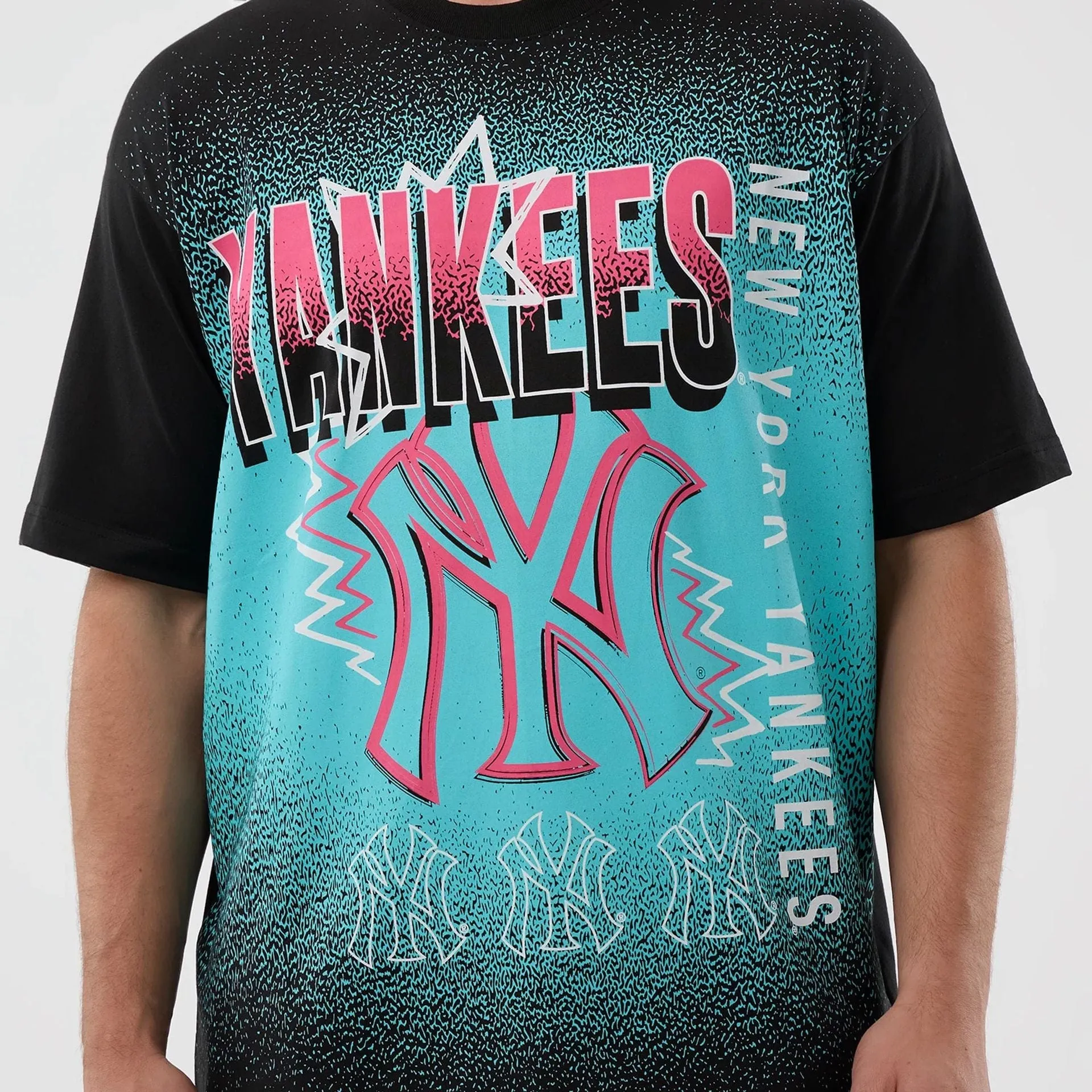 New York Yankees MLB Life Graphic Black T-Shirt Quick Fit Comfort Stylish Wear