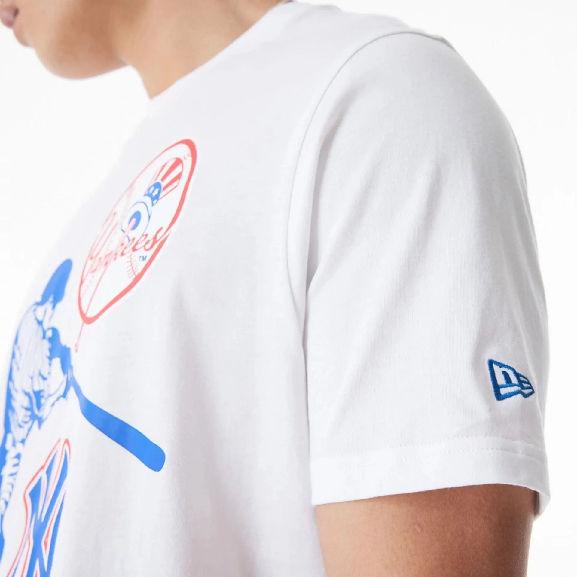 New York Yankees NFL Player Graphic White T-Shirt Practical Design