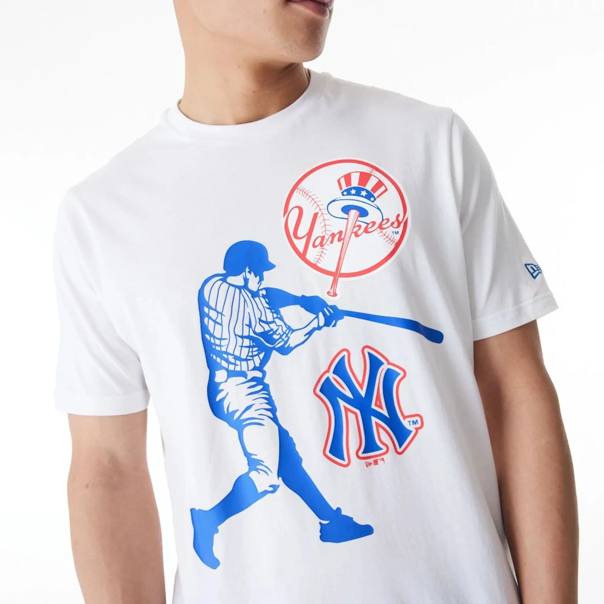 Timeless Wear New York Yankees NFL Player Graphic White T-Shirt