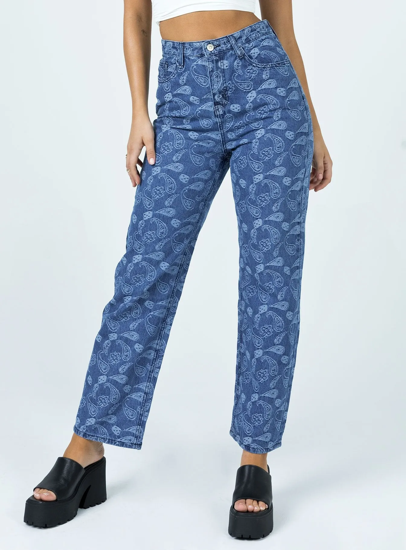 Zyad Denim Jeans Sunny Vibes Vibrant Relaxed Style All Occasion