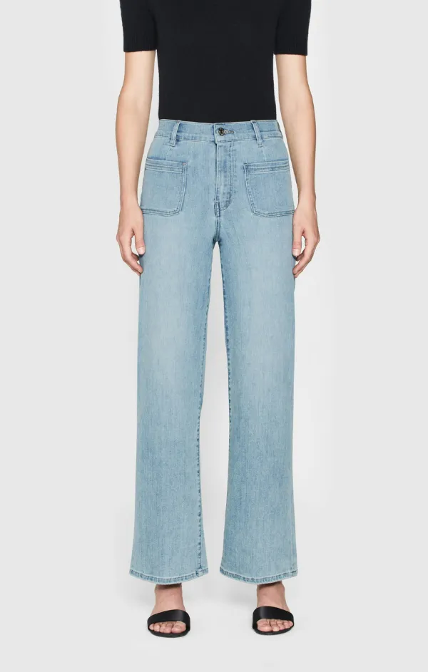 Le Slim Palazzo Bardot Pocket Casual Must-Have