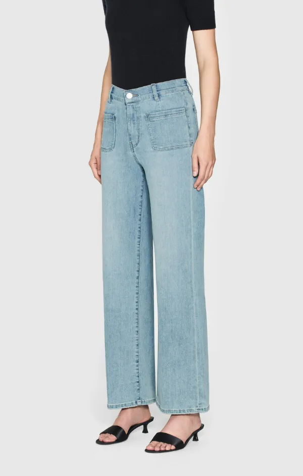 Durable Hem Layering Comfort Le Slim Palazzo Bardot Pocket